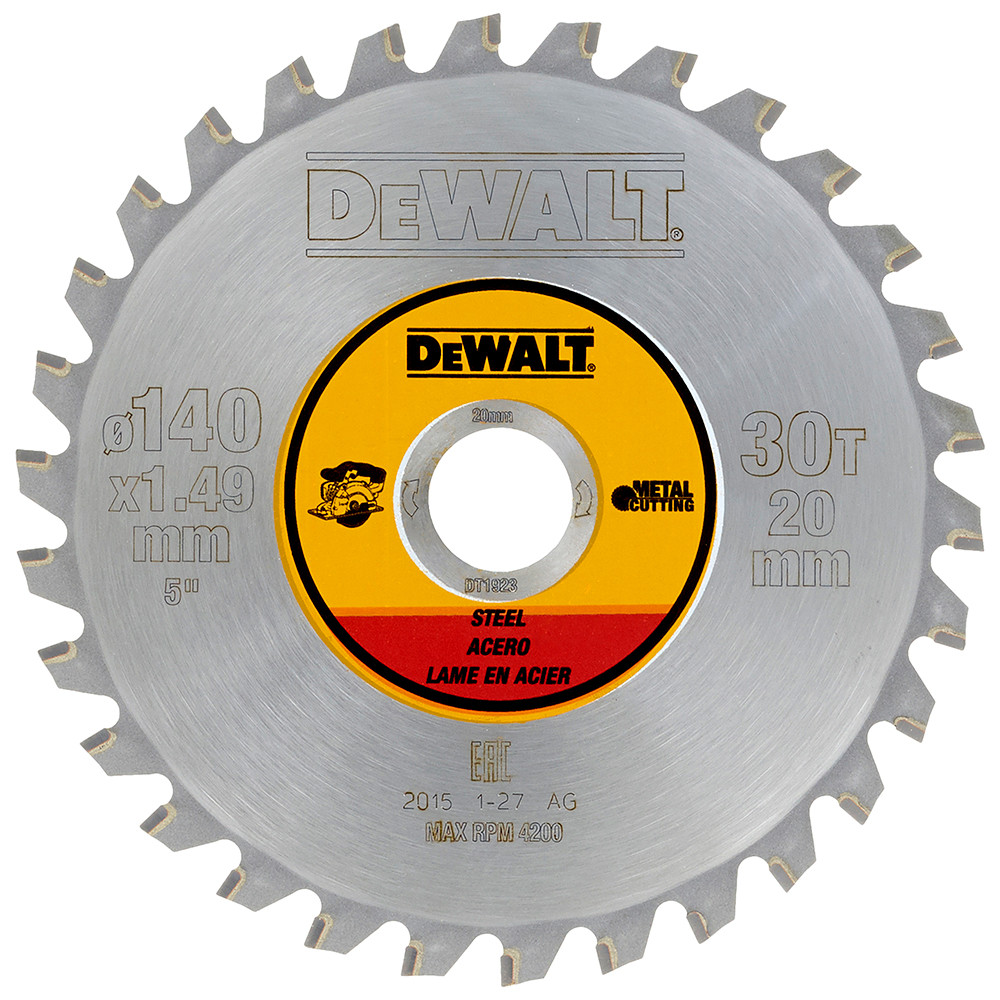 DeWalt DW8023 Mola Da Taglio Per Metallo 30,5 Cm X 1,0 Mm X 20 Mm - Grano A24