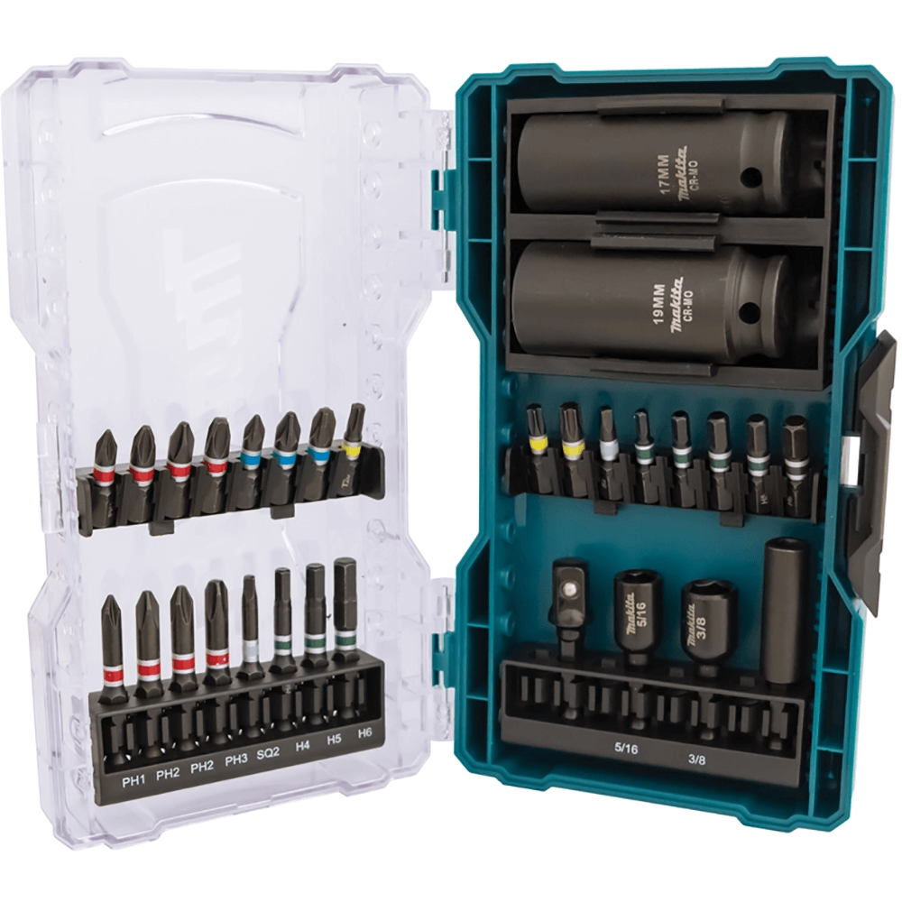 Makita 30 Piece Assorted Combination Screwdriver Bit Set E-12631