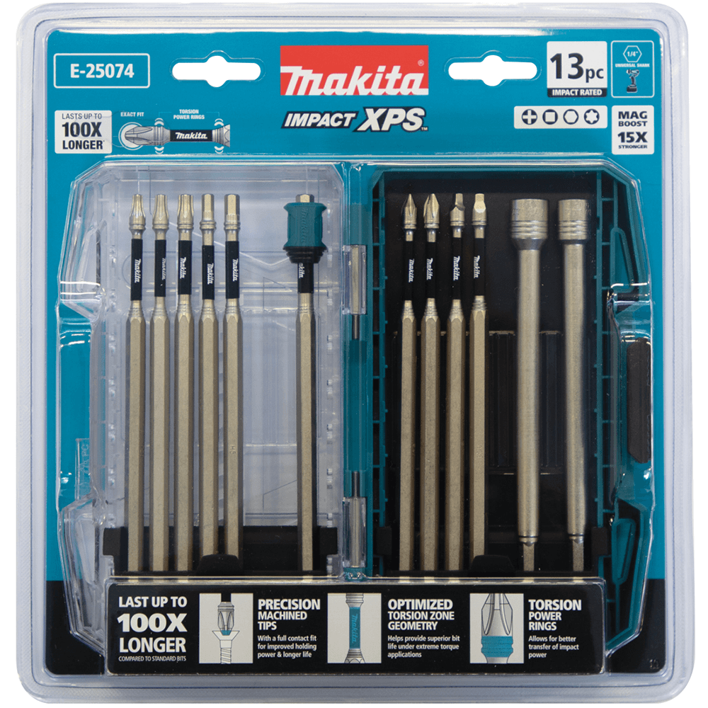 Screwdriver Bit Makita Xps Bit Set Makita Impact XPS Assorted