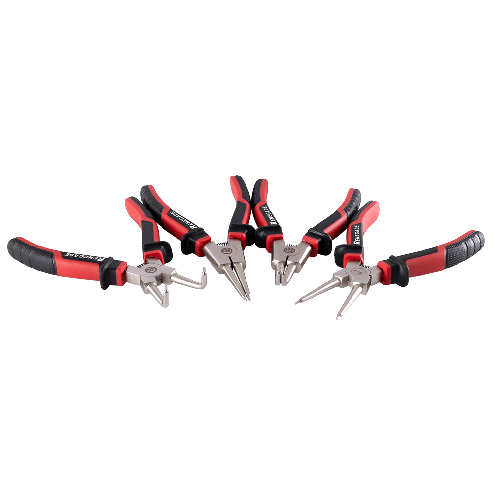 Circlip Pliers Set Internal/External 265mm Heavy-Duty