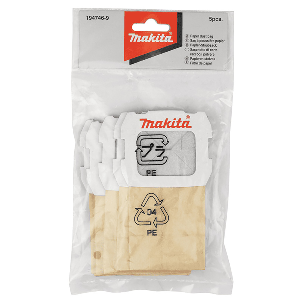 Sacco Filtro Per Aspirapolvere Makita P-70306 - Ricambio Originale Per Modelli 447, LX, MX - Foto 2
