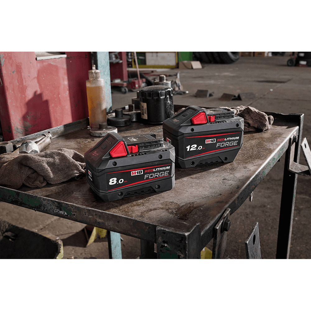 12ah Battery Milwaukee M18 12 Amp Milwaukee M18 REDLITHIUM FORGE