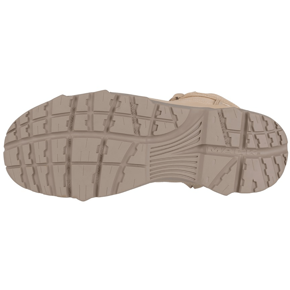 Mack Octane 2.0 Zip-Up Composite Toe Cap Safety Boots - Sand