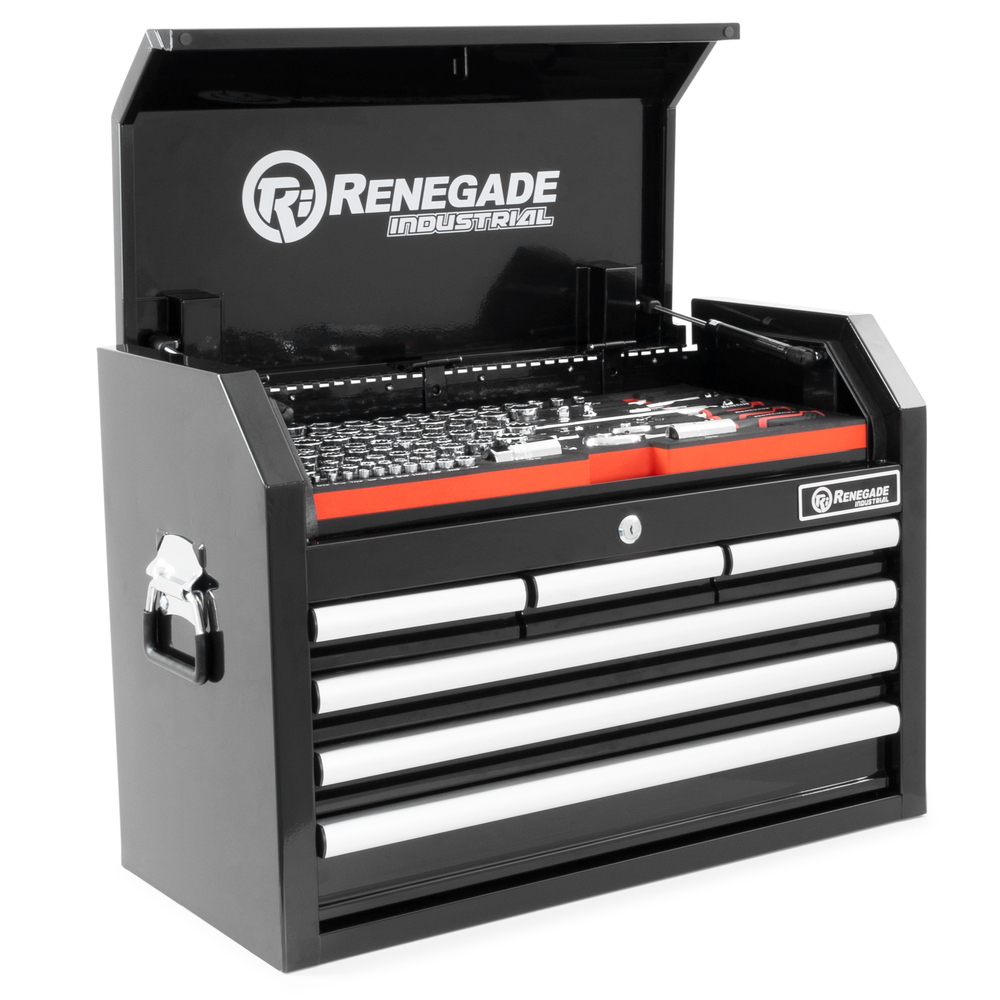 Renegade Industrial 302 Piece Polished Chrome Tool Kit - RI302TK