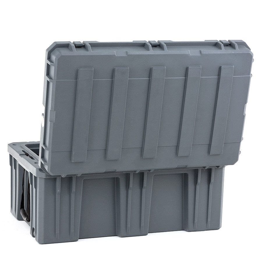 Renegade Industrial 160L Large LLDPE Grey Tuff Box - TUFF910V3
