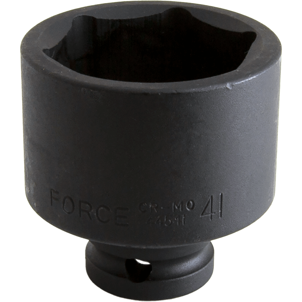 Wright Tool 848-41MM 1-1/2 Drive Standard Impact Socket 6-Point Metric 41 mm WRI848-41MM