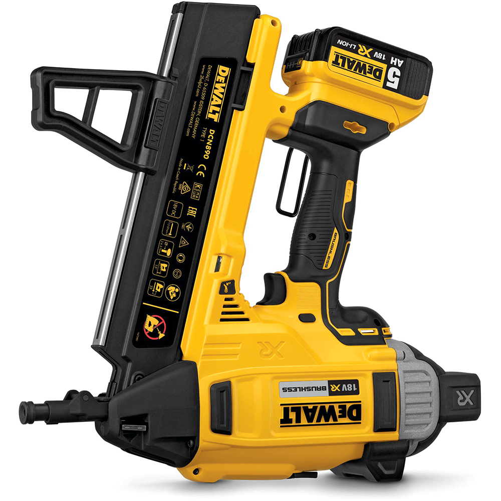 Cordless Concrete Nailer Dewalt 890 Dewalt Dcn 890 N DeWALT