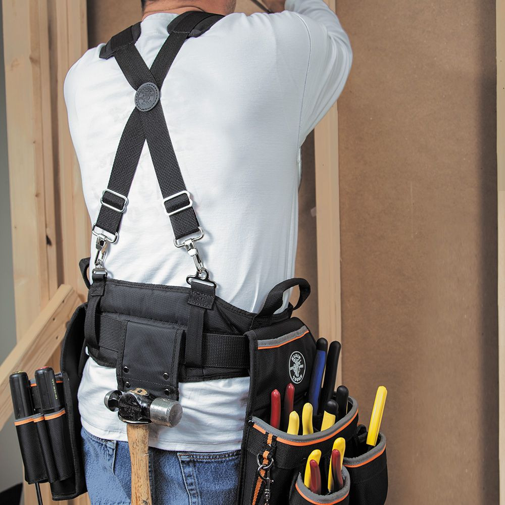 Suspenders Tradie Tool Belt Klein Tools Tradesman Pro Suspenders