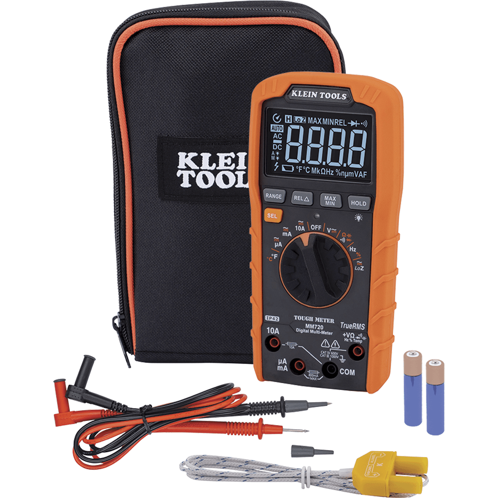 Klein Tools 1000V TRMS LoZ Auto-Ranging Digital Multime…