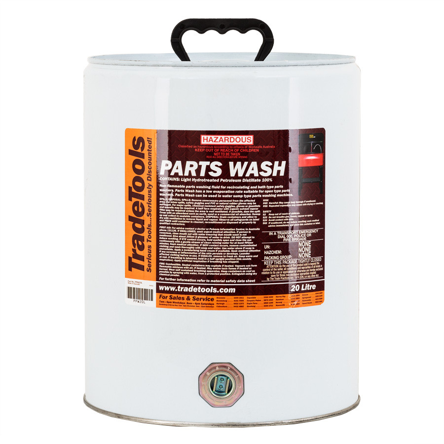 Renegade Industrial 20L Parts Washer Solvent RIPWS20L TradeTools