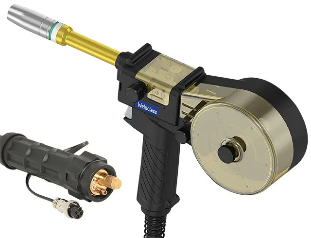 Weld Class Weldclass 230A Binzel 25 Style 5M Euro Connection 4-Pin Plug MIG Torch ...