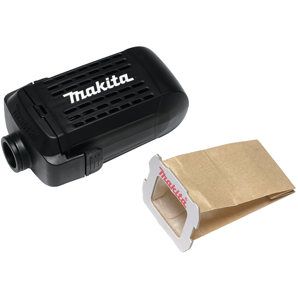 Makita Dust Box Assembly & Paper Filter Suits DBO180Z Orbital Sander ...