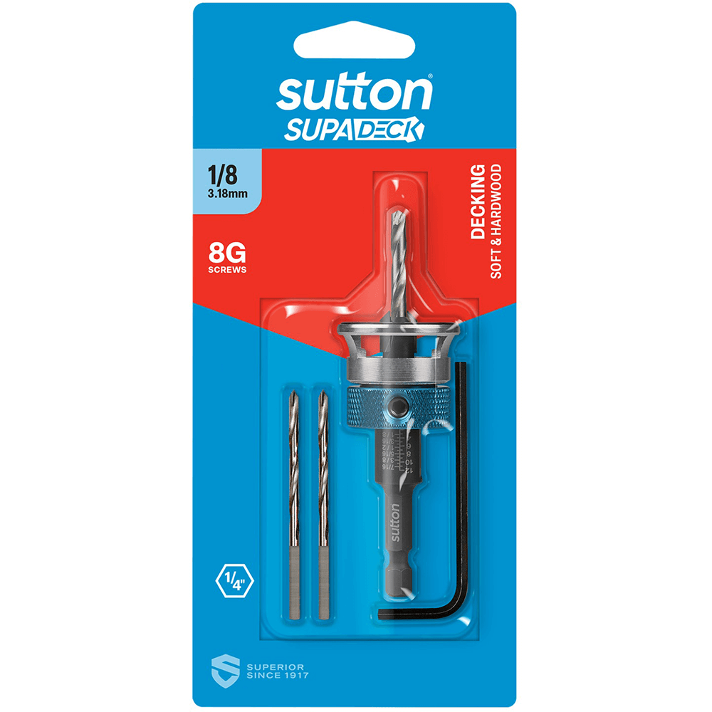 Decking Bit Sutton Supadeck 1/8
