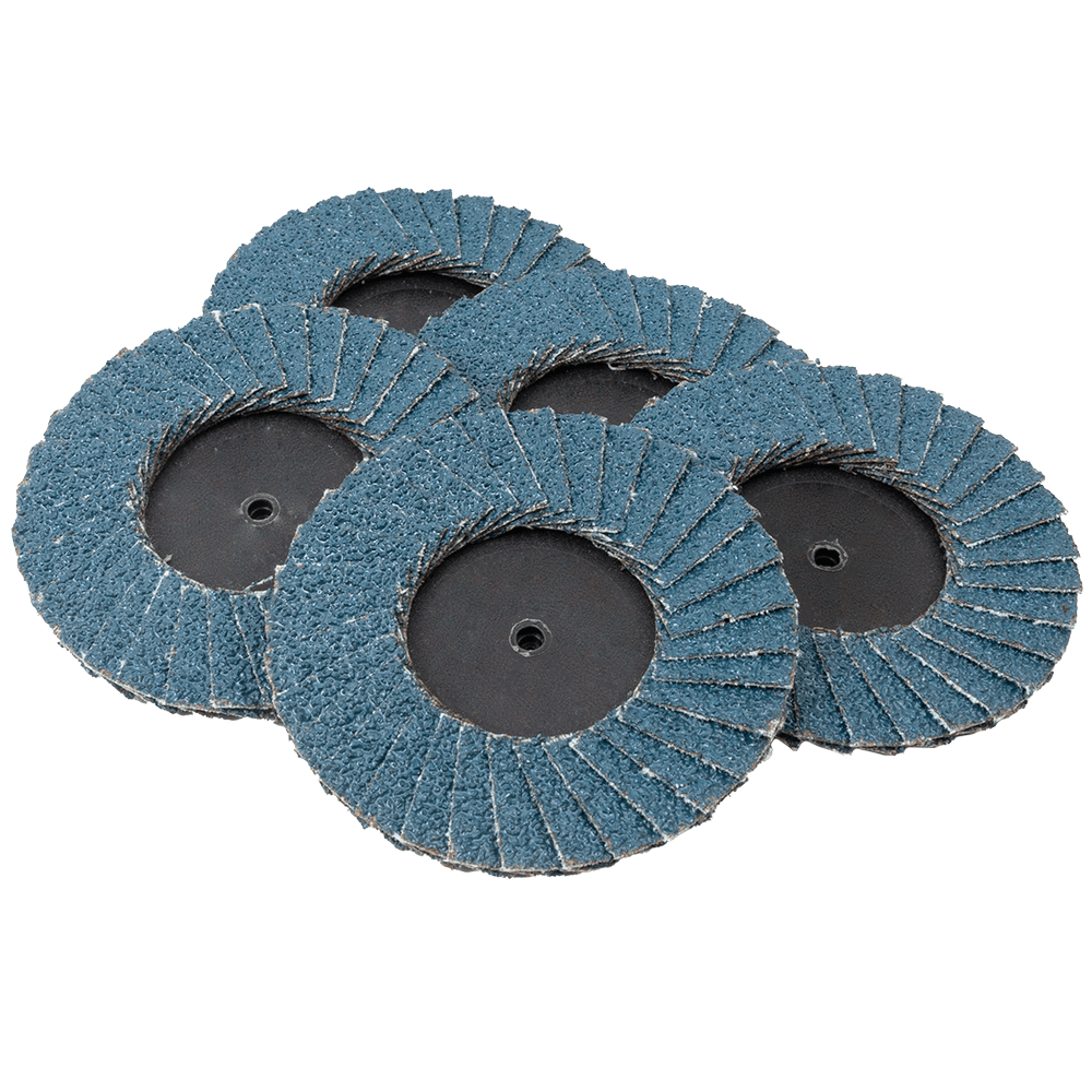 Renegade Industrial 75mm 36 Grit Roloc Sanding Discs - 5 Pack ...