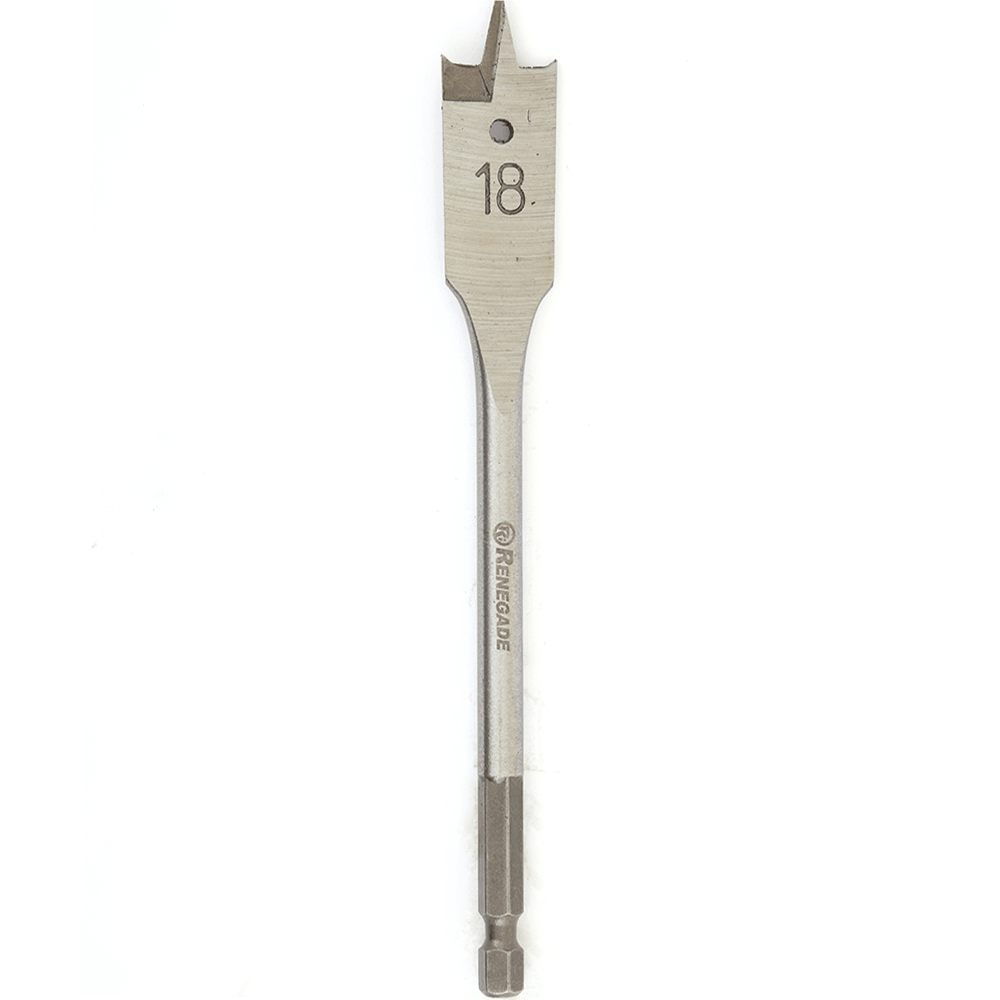 Timber Spade Bit Renegade Industrial 18mm Timber Cut Spade Bit - RISB18 | TradeTools