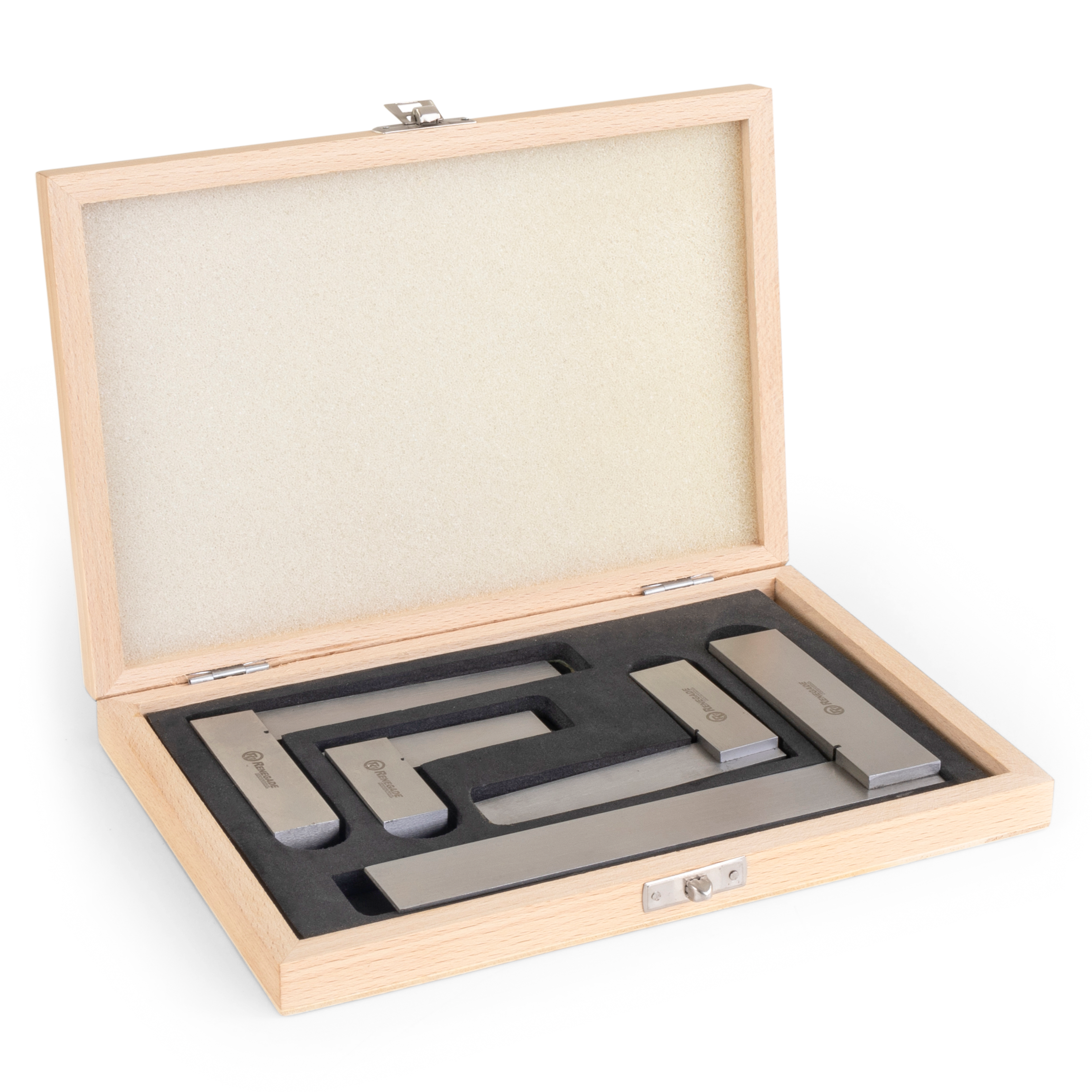 Renegade Industrial 4 Piece Engineers Block Square Set - RIBS4PC ...
