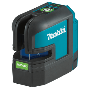 Makita 12V Max Cordless Green Cross Line Laser Skin - SK105GDZ