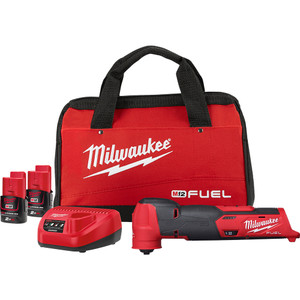 Milwaukee M12 FUEL 2.0Ah Brushless Cordless Multi Tool Kit - M12FMT-202B