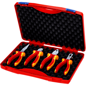 Knipex 4 Piece 1000V Insulated Tool Set In Case - 002015