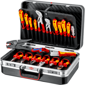 Knipex 20 Piece 1000V Insulated Electricians Tool Kit In Heavy Duty Case - 002120