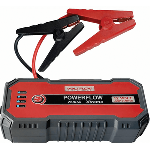 Voltflow 2500 Peak Amps PowerFlow Xtreme Lithium Jump Starter & Power Pack - Suits 7.0L Petrol, 4.5L Diesel - VFJS2500