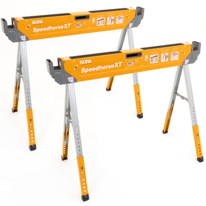 BORA Adjustable Speedhorse XT Sawhorse - Twin Pack - PM-4550T