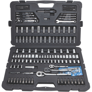 Stanley 201 Piece Mixed Drive Socket, Spanner & Screw Bit Tool Kit - STHT0-71654