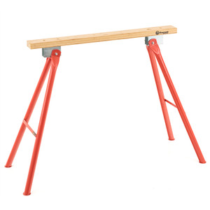 Renegade Industrial 900mm Extra Tall Metal Leg Folding Saw Horse - RIFSH900