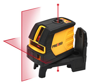 Prexiso 15 Metre Cross Line Red Beam Laser Level - P2LC15S