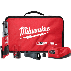 Milwaukee M12 FUEL 3/8" Brushless Cordless Ratchet Kit - M12FIR38-201B