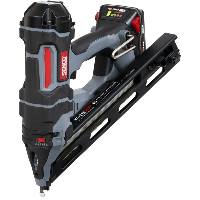 Senco 18V 2.0Ah Evolve Cordless 15G DA Angle Finishing Brad Nail Gun ...