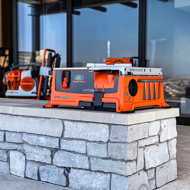 Iq cyclone dustless tile saw deals