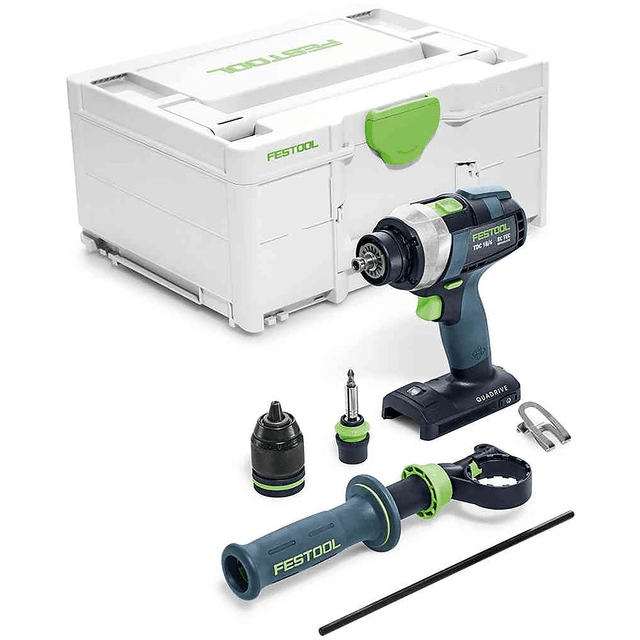 Festool TDC 18V Cordless 4 Speed Drill Skin In Systainer 575601