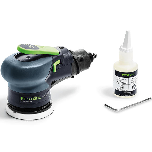 Festool LEX 3 77mm Compressed Air Random Orbital 2.5mm Sander