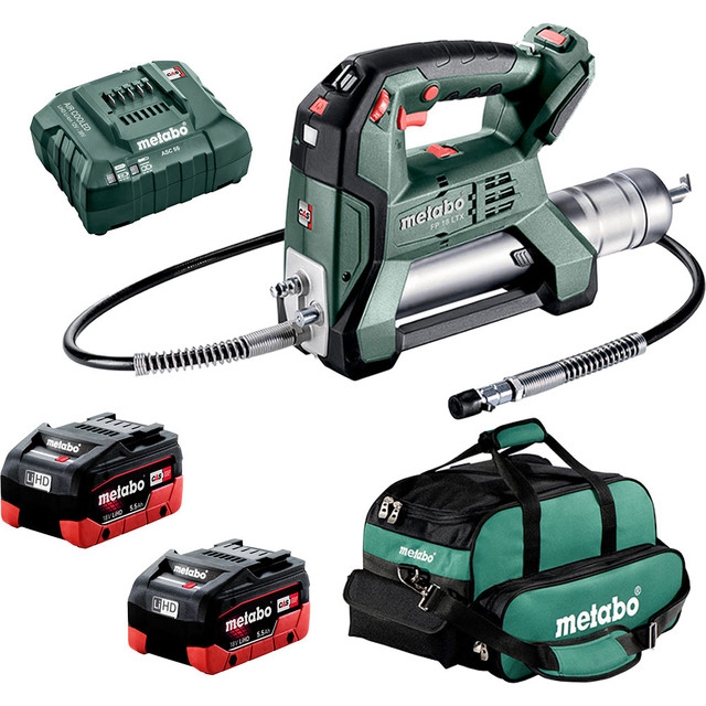 Metabo 18V 5.5Ah Cordless Grease Gun Kit AU60078902 TradeTools