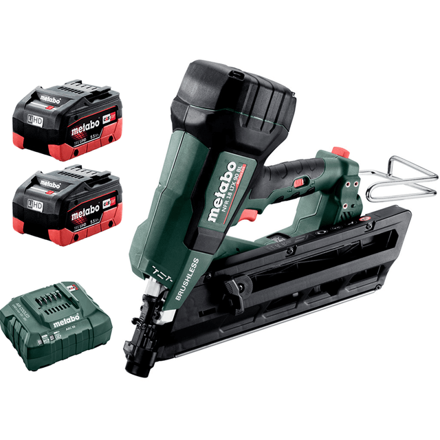 Metabo 18V 5.5Ah Brushless Cordless Framing Nailer Kit