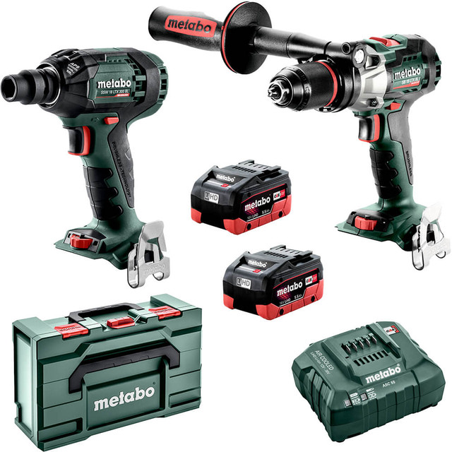 Metabo 18V 5.5Ah Brushless 2 Piece Combo Kit - AU68202155 | TradeTools