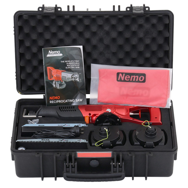 Nemo 18V 6.0Ah Cordless Underwater Reciprocating Saw Kit RS 18V