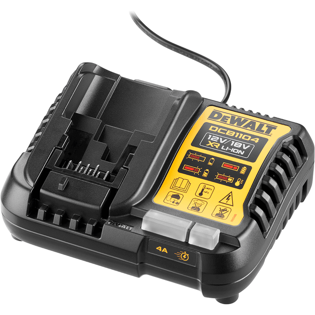 DeWALT XR 12 18V Multi Voltage Compact Charger DCB1104 XE