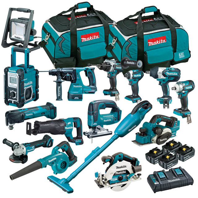 Combo Kit Makita DLX6126JX1 18V 5 Ah : : Bricolaje y herramientas