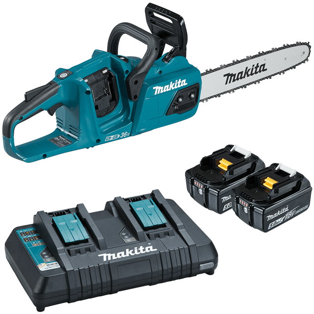 Makita 18V x2 5.0Ah 350mm 14