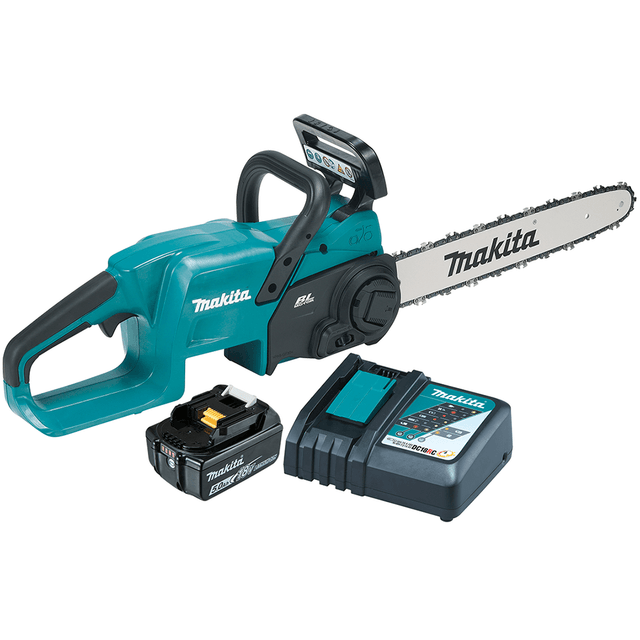 Makita 18V 5.0Ah 400mm Brushless Cordless Chainsaw Kit