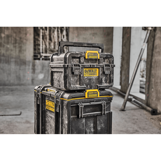 DeWALT 18V/54V XR Toughsystem 2.0 Dual Port Charger Storage Box -  DWST83472-XE | TradeTools