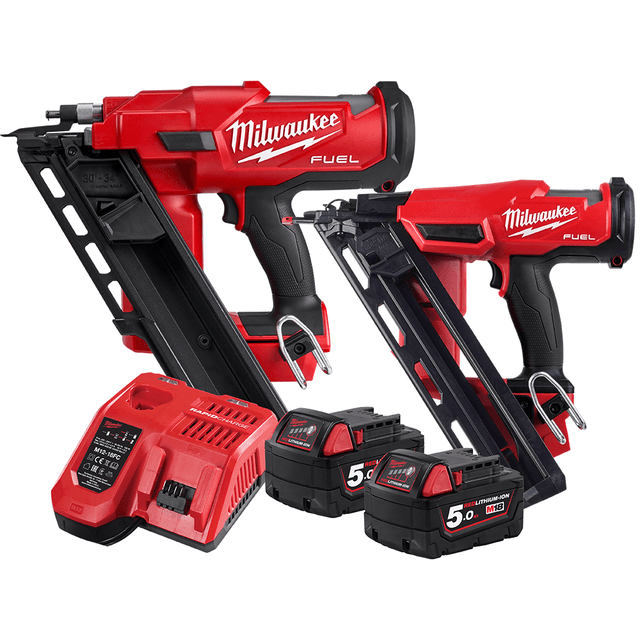 Milwaukee M18 FUEL 5.0Ah Cordless Framer DA Finishing Gun