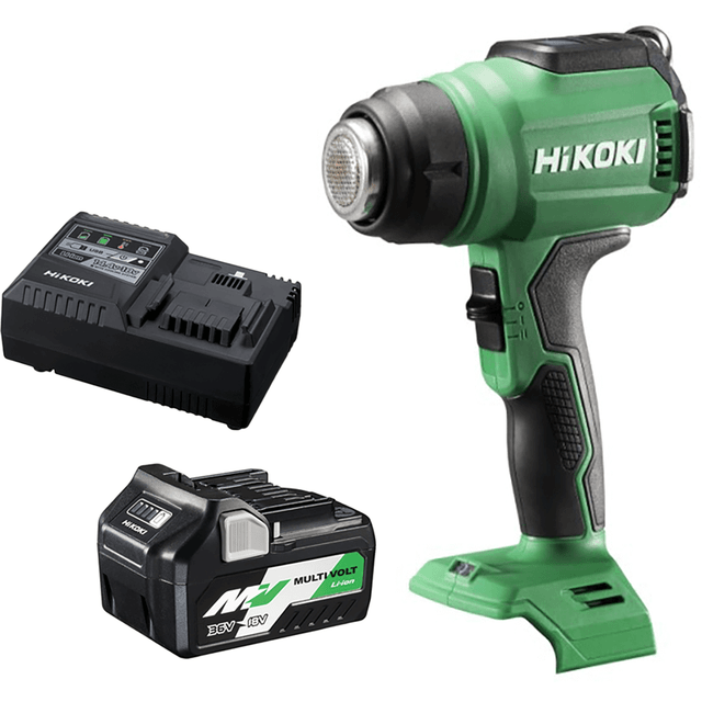 HiKOKI 18V 5.0Ah MultiVolt Cordless Heat Gun Kit - RH18DA SP1Z