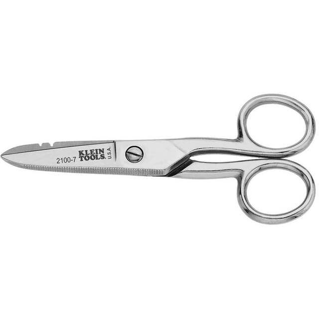 8″ ANGLED ELECTRICIAN SCISSORS