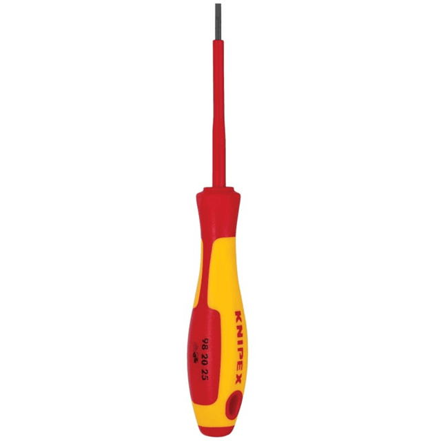 Knipex 1000V Insulated 2.5mm x 177mm Slotted Screwdriver - 982025 ...