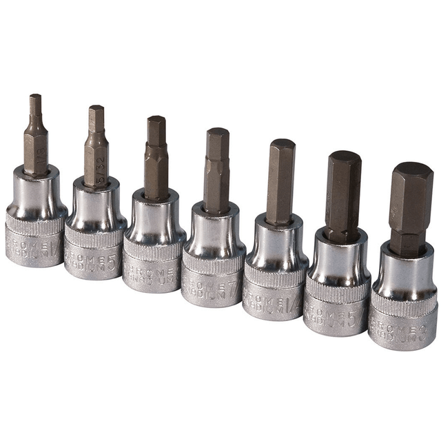 7 Piece Drive Pin Punch Set - SIDCHROME Tools & Tool Storage