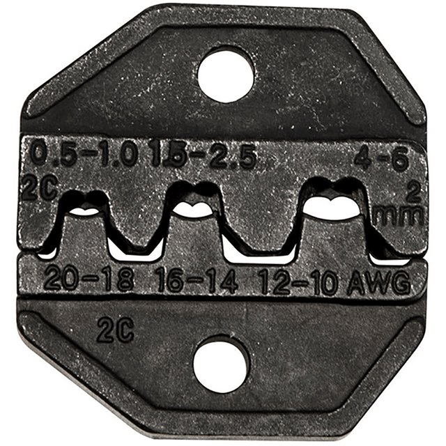 Klein Tools VDV205-036 Set Di Fustelle Di Ricambio Per VDV200 – 2 Phillips E 2 A Vite, Acciaio Temprato