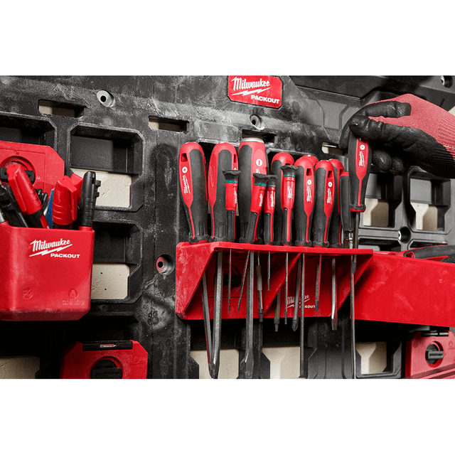 Milwaukee PACKOUT Screwdriver Rack - 48228341 | TradeTools